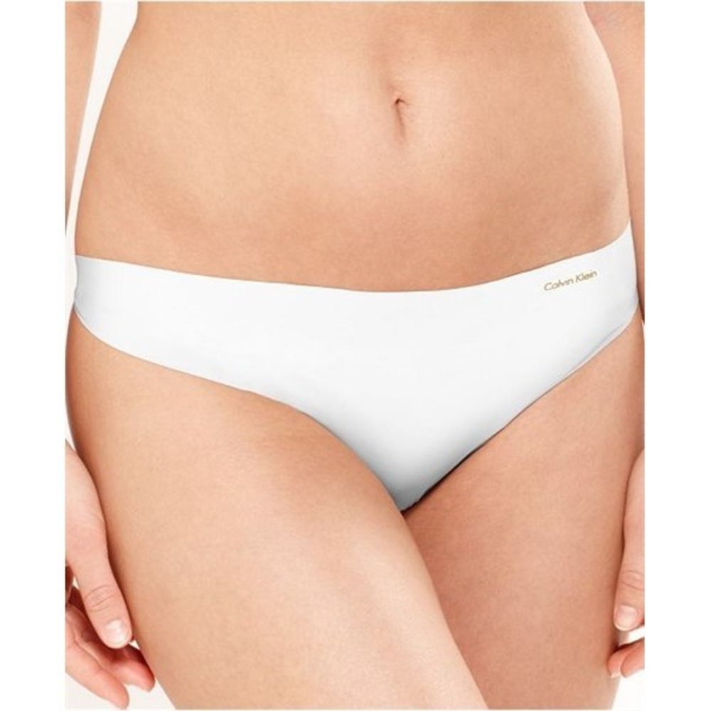 NWTD Calvin Klein M Invisibles Microfiber Thong Panty D3428 Mint Green 100203